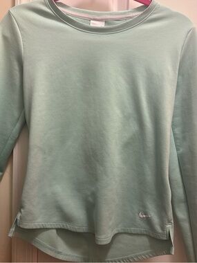Nike Mint Green Therma-Fit Long Sleeve Crew